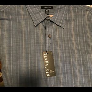 Van Heusen short sleeve men’s no iron shirt